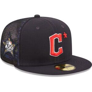 New Era Cleveland Guardians All Star Game Patch Tropical 59Fifty 5950 7 3/8 Hat